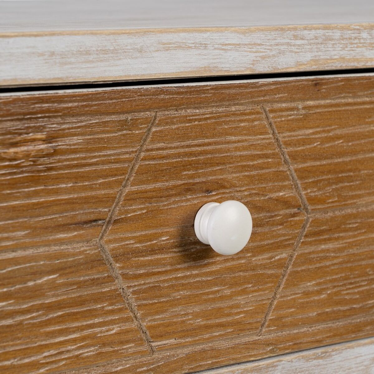 Мебель для прихожей COUNTRY 120 x 35 x 78 cm Натуральный Белый древесина ели Деревянный MDF-4