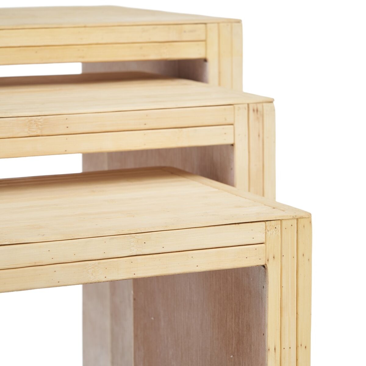 Вспомогательный стол 60 x 40,5 x 58 cm Натуральный-5