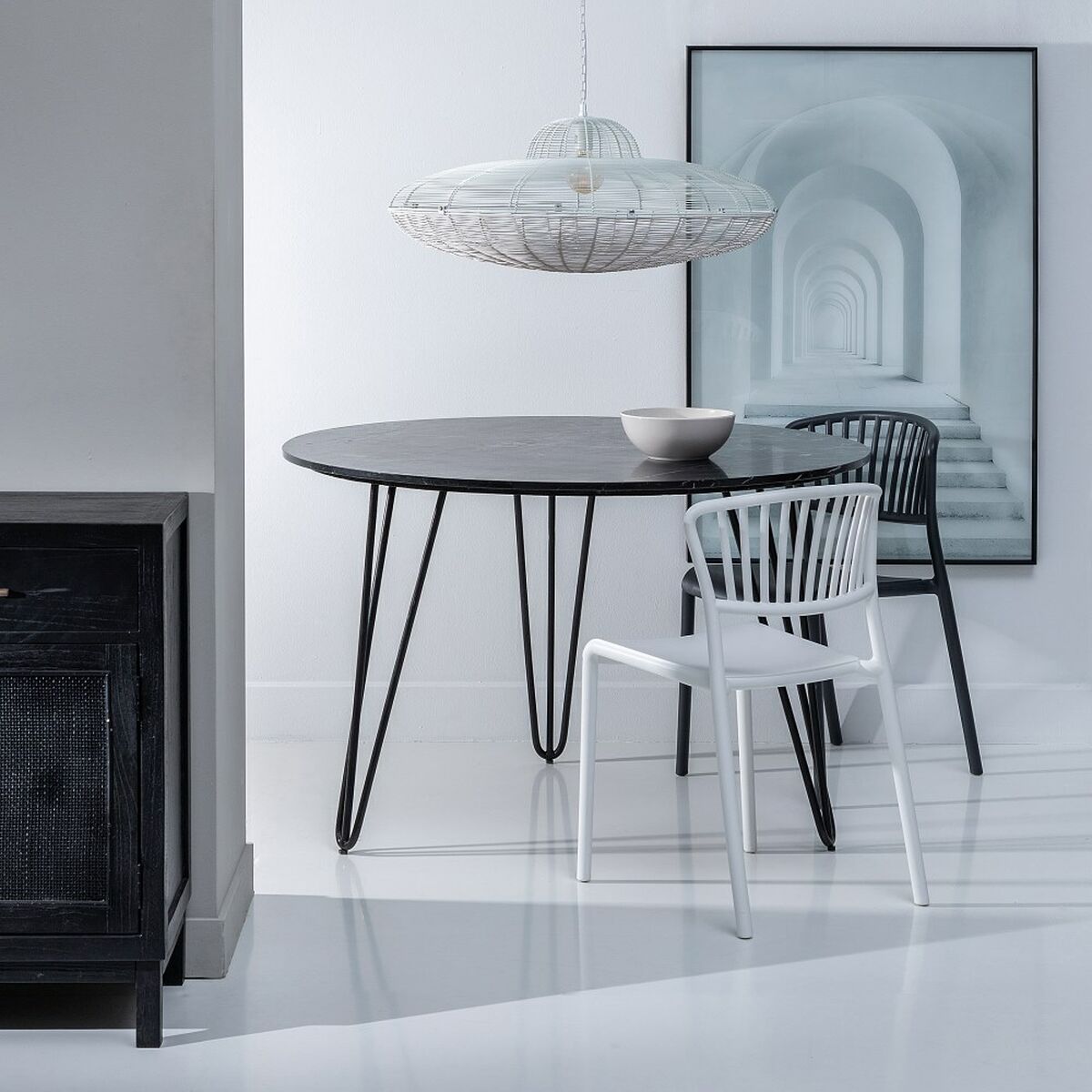 Потолочный светильник Металл Белый 80 x 80 cm-6