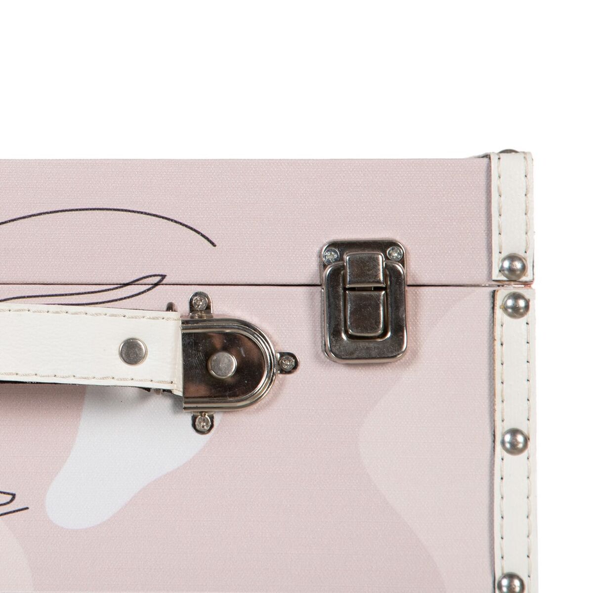 Набор сундуков 34,5 x 24,5 x 14 cm Холст DMF (2 Предметы)-6