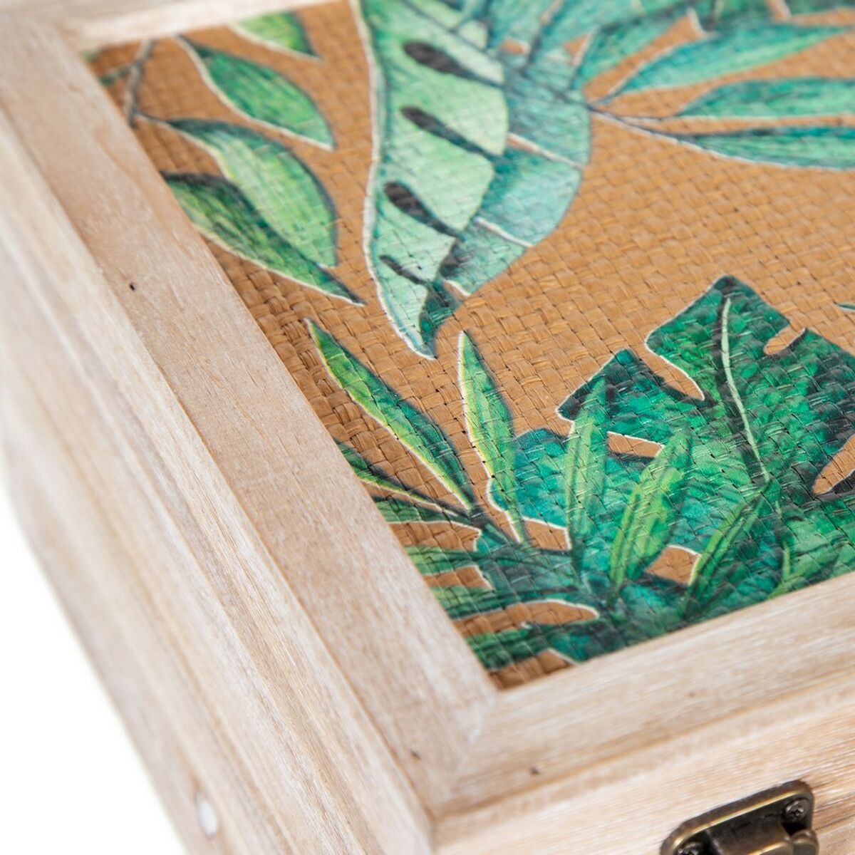 Truhe 34,5 x 24 x 14 cm Rattan ZMS-3