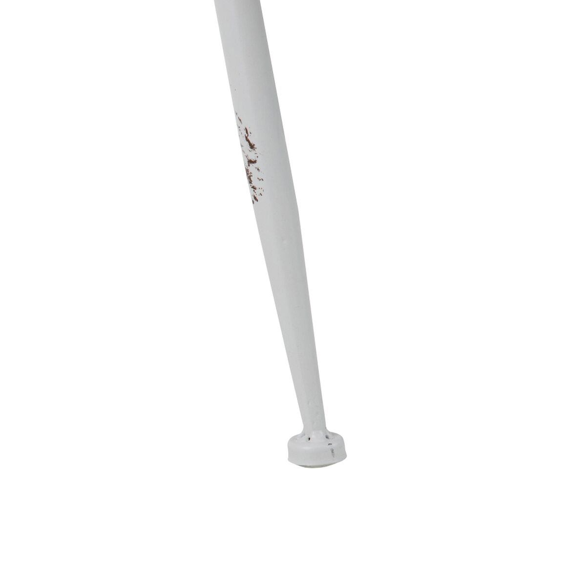 Вспомогательный стол 50 x 50 x 56 cm Натуральный Металл Белый-3