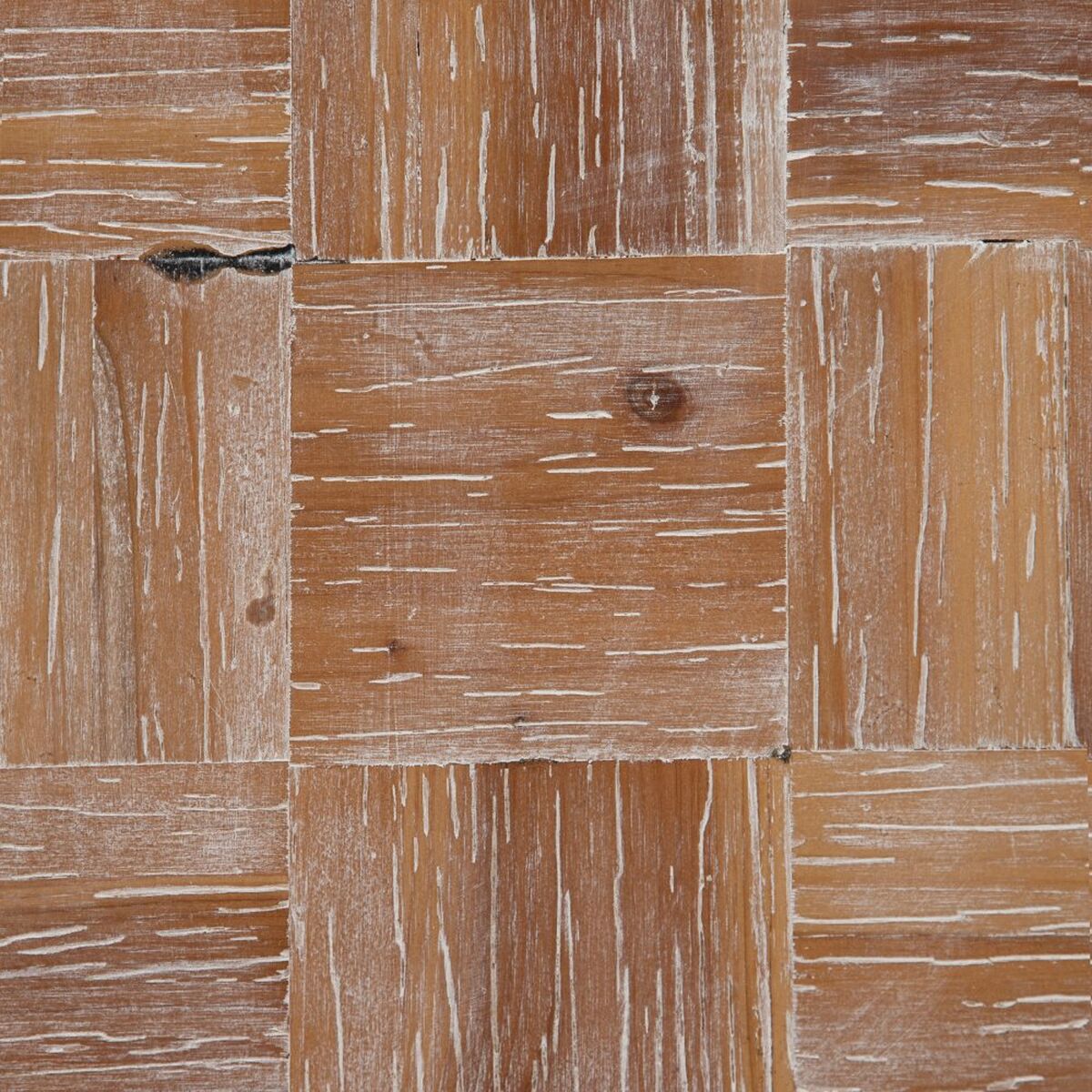 Вспомогательный стол 50 x 50 x 56 cm Натуральный Металл Белый-4