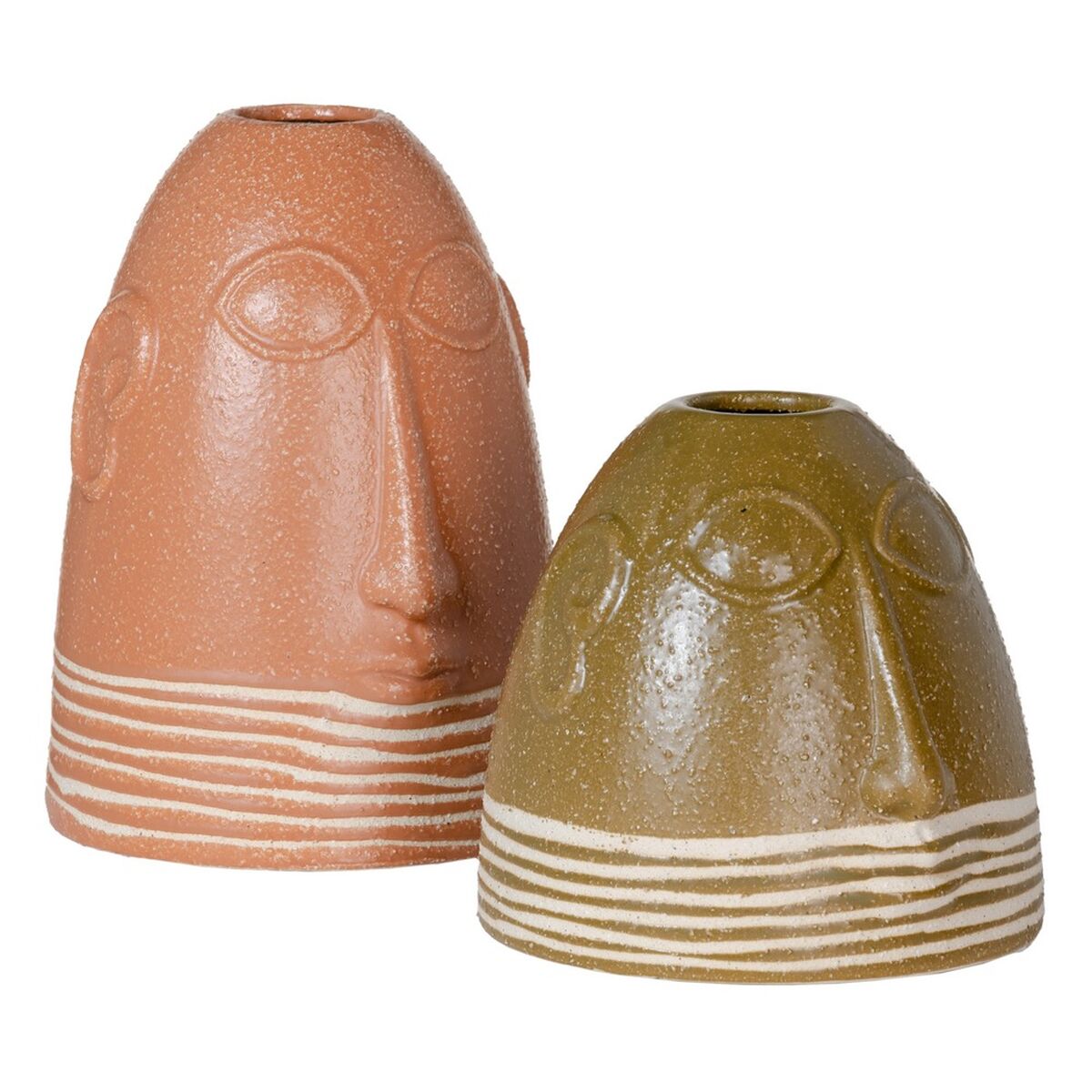 Кувшин 17,5 x 17,5 x 23 cm Керамика Лососевый-5