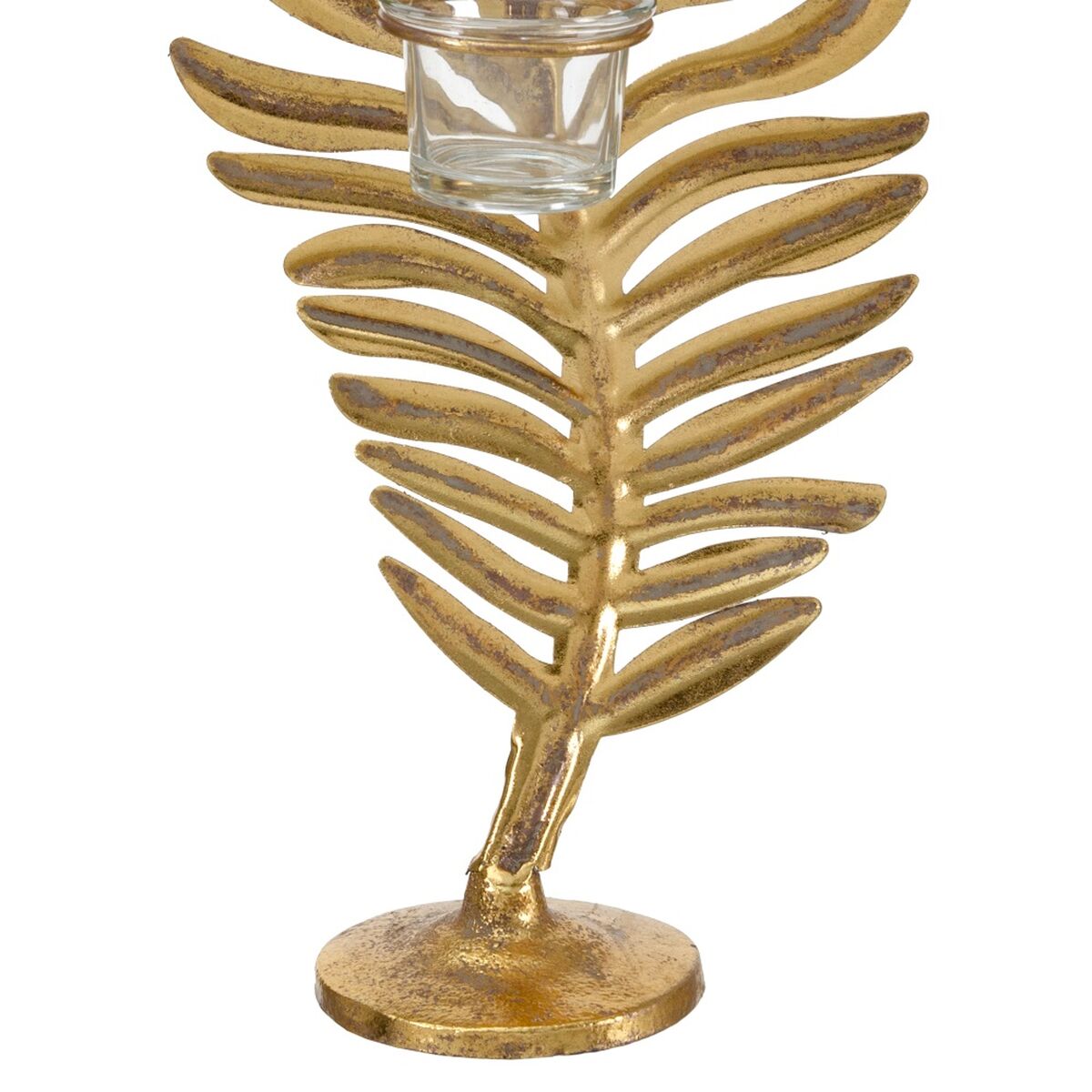 Şamdan 19 x 11 x 52. 5 cm Altın Kaplama Metal-2