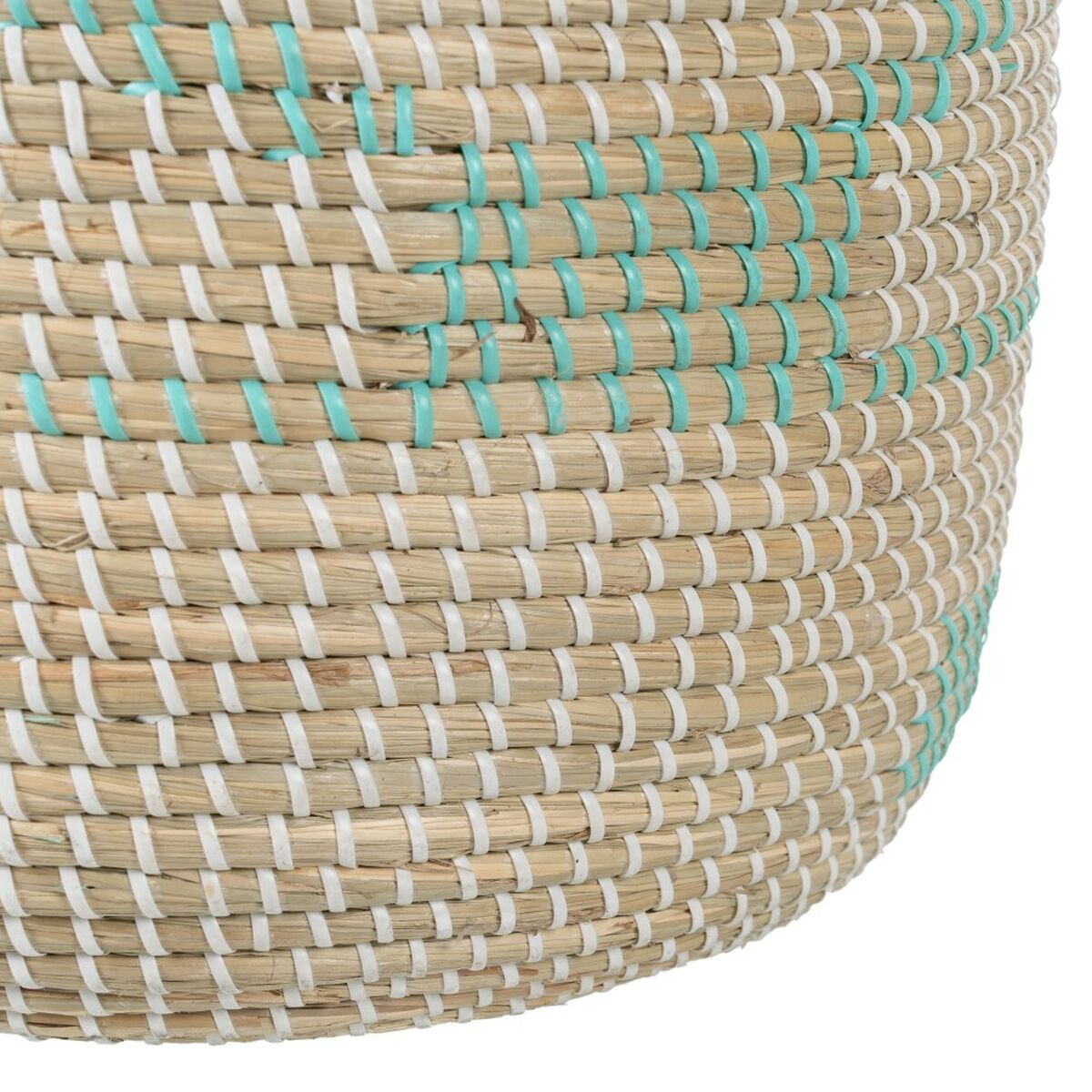 Набор корзин Натуральный Серый Натуральное волокно 38 x 38 x 58 cm (2 Предметы)-4