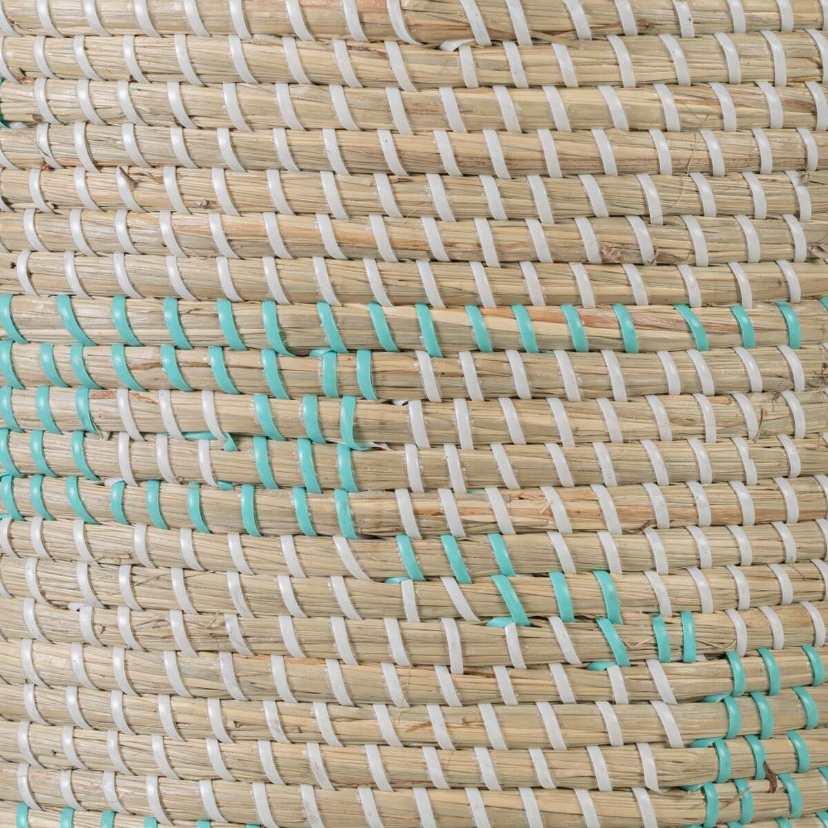 Набор корзин Натуральный Серый Натуральное волокно 38 x 38 x 58 cm (2 Предметы)-5