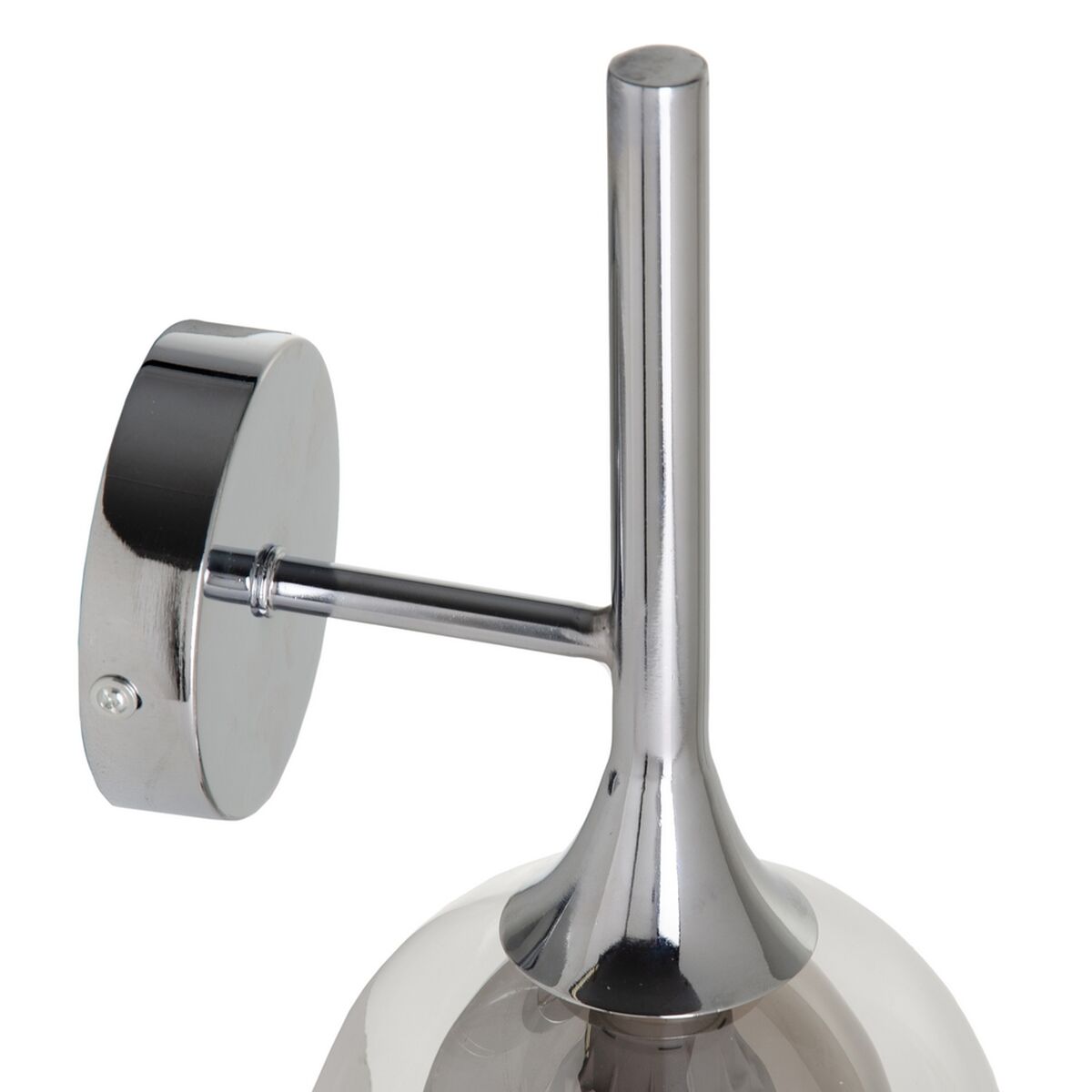 Настенный светильник Стеклянный Серый Металл 19 x 19 x 30 cm-3