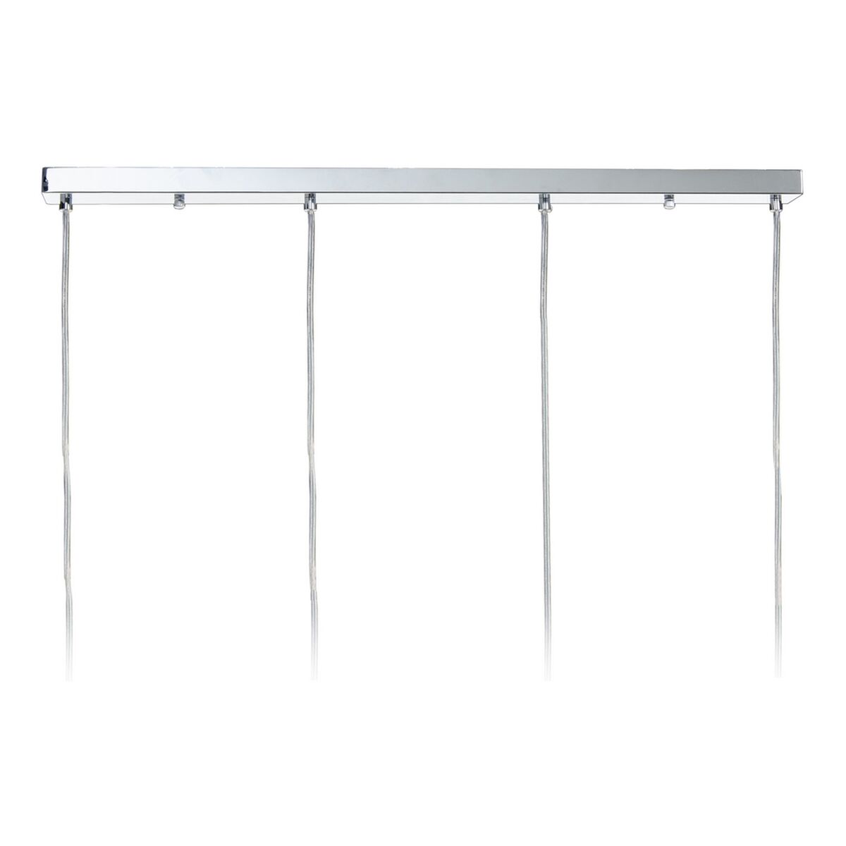 Потолочный светильник Стеклянный Серый Металл 90 x 16 x 50 cm-2