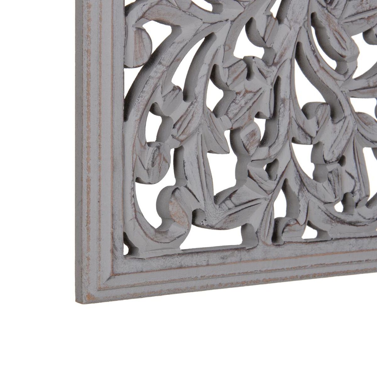 Decoração de parede Cinza 60 x 1 x 60 cm DMF-3