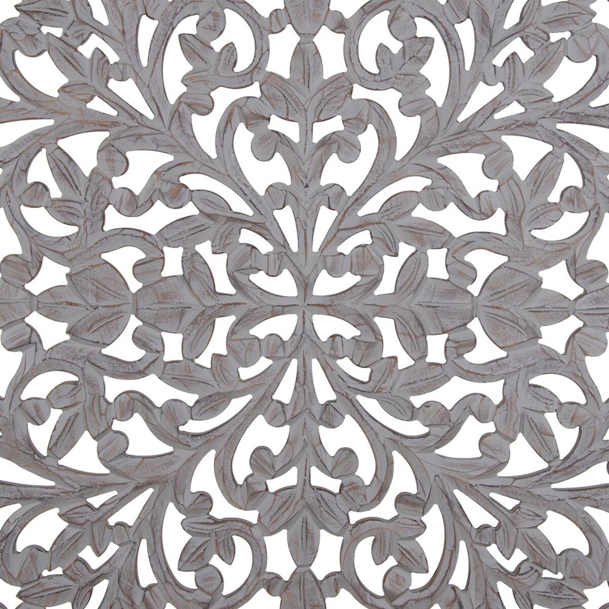 Decoración de pared gris 90 x 1 x 90 cm DMF-4