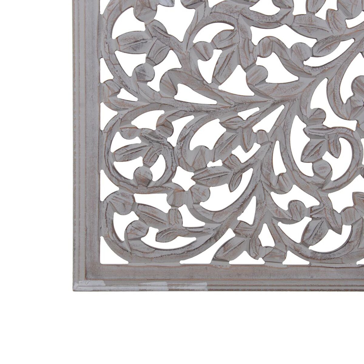Decoración de pared gris 90 x 1 x 90 cm DMF-5