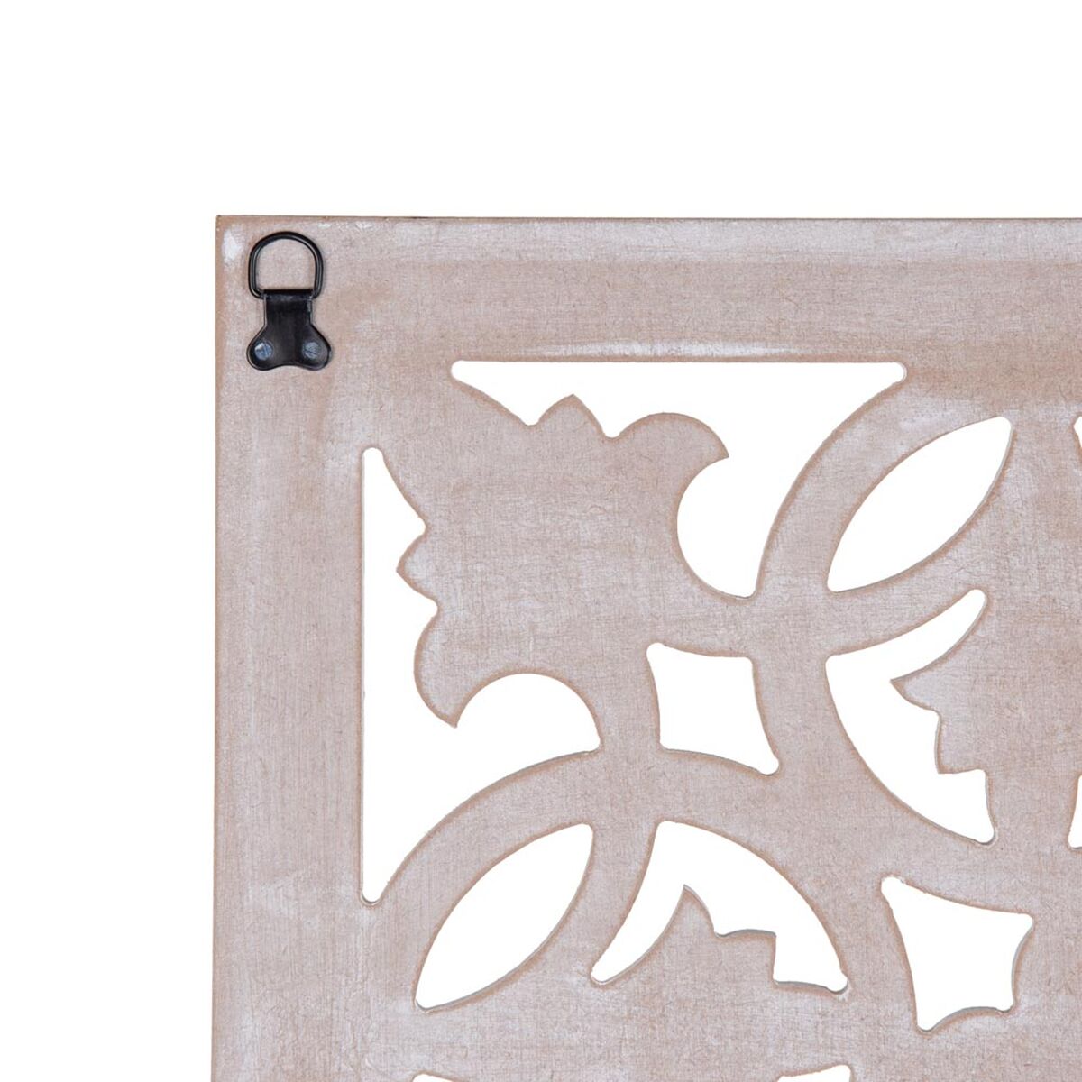 Decoración de pared Blanco 90 x 1 x 90 cm DMF-2