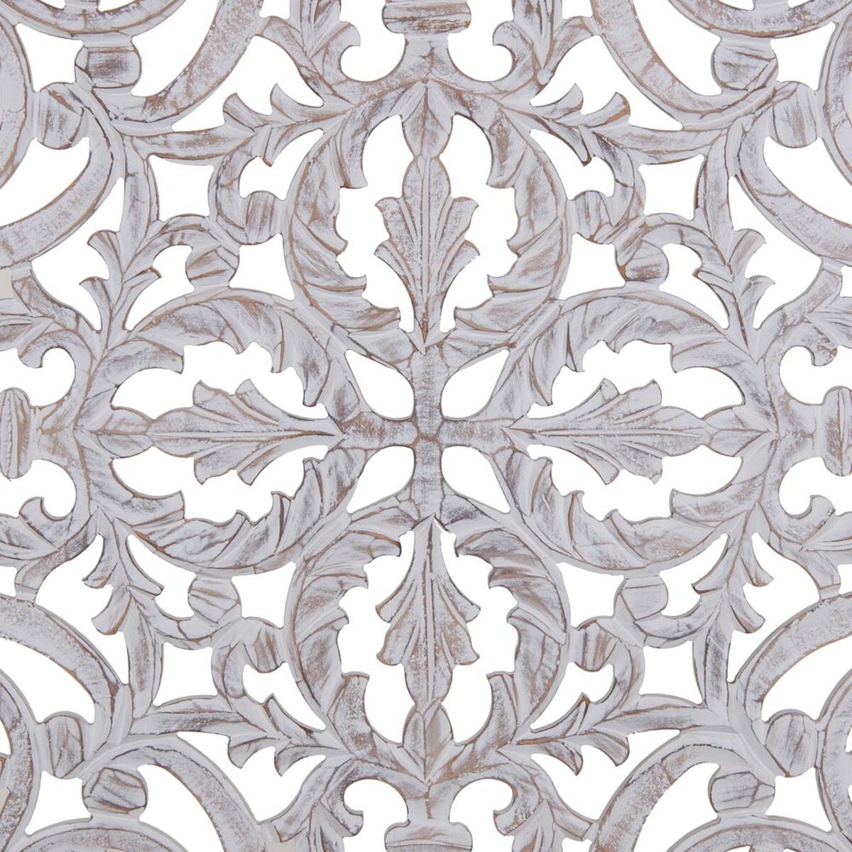 Decoración de pared Blanco 90 x 1 x 90 cm DMF-4