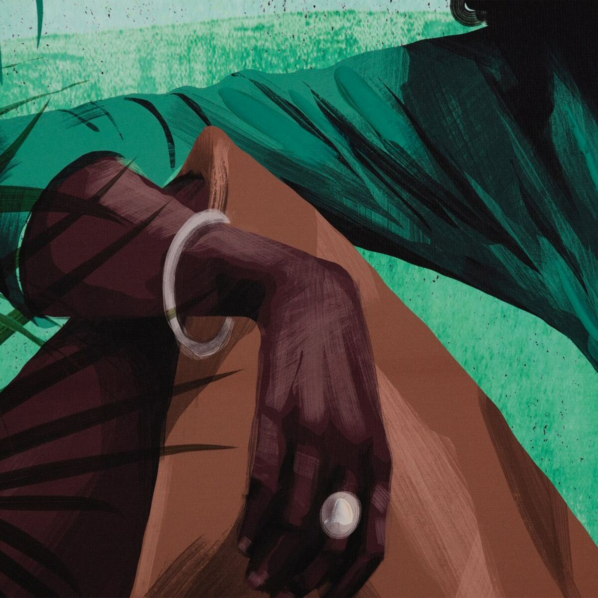 Полотно 83 x 123 cm Африканка-5