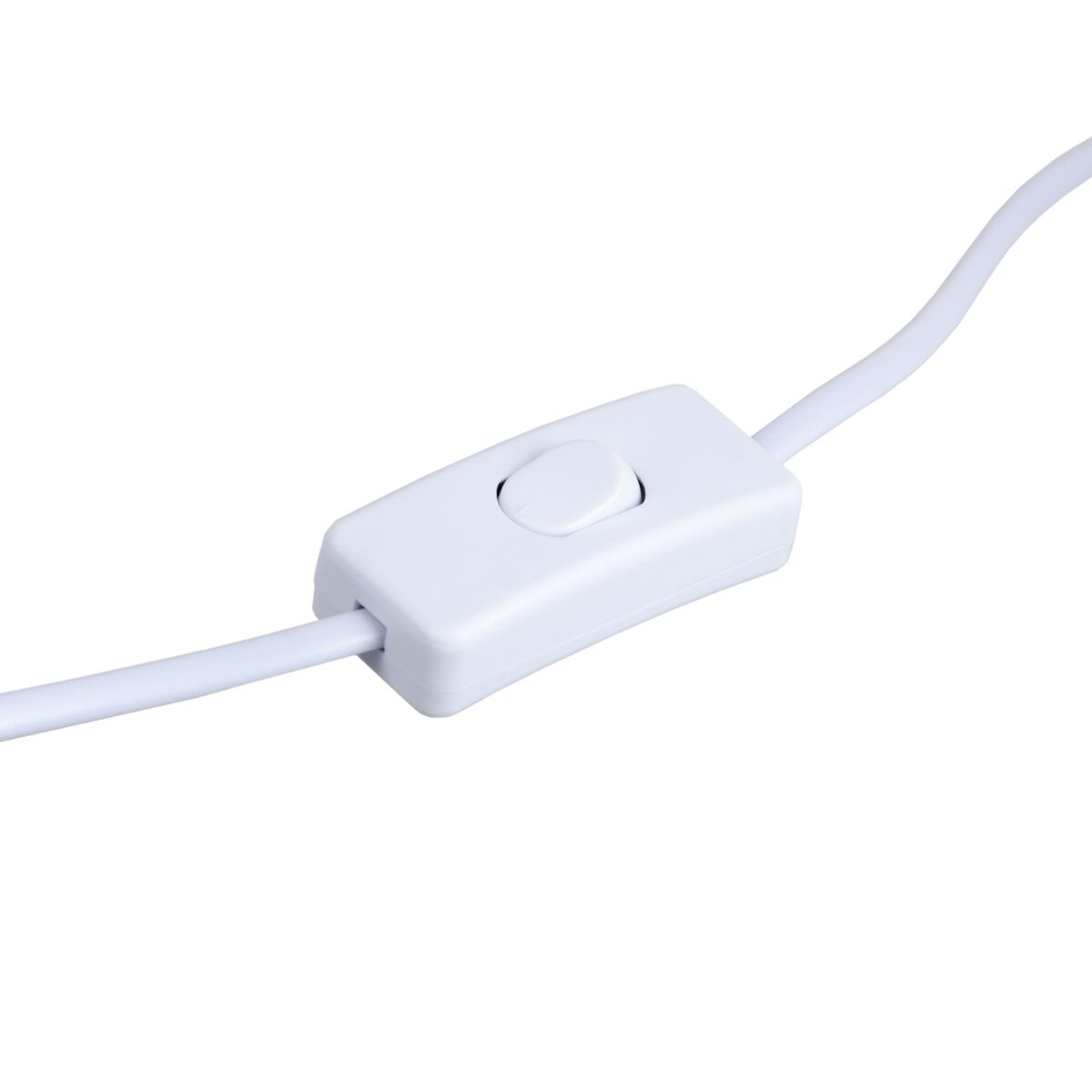 Настольная лампа Бежевый Серебристый Холст Керамика 60 W 220 V 240 V 220-240 V 30 x 30 x 48 cm-2