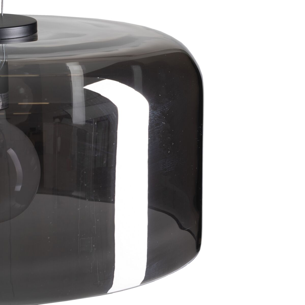 Потолочный светильник Стеклянный Серый 40 x 40 x 120 cm-5