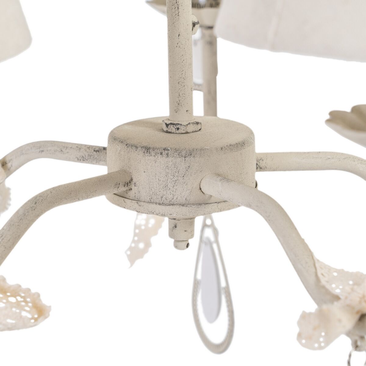 Потолочный светильник 51 x 50 x 96 cm Металл Бежевый Ø 15 cm Классический-6