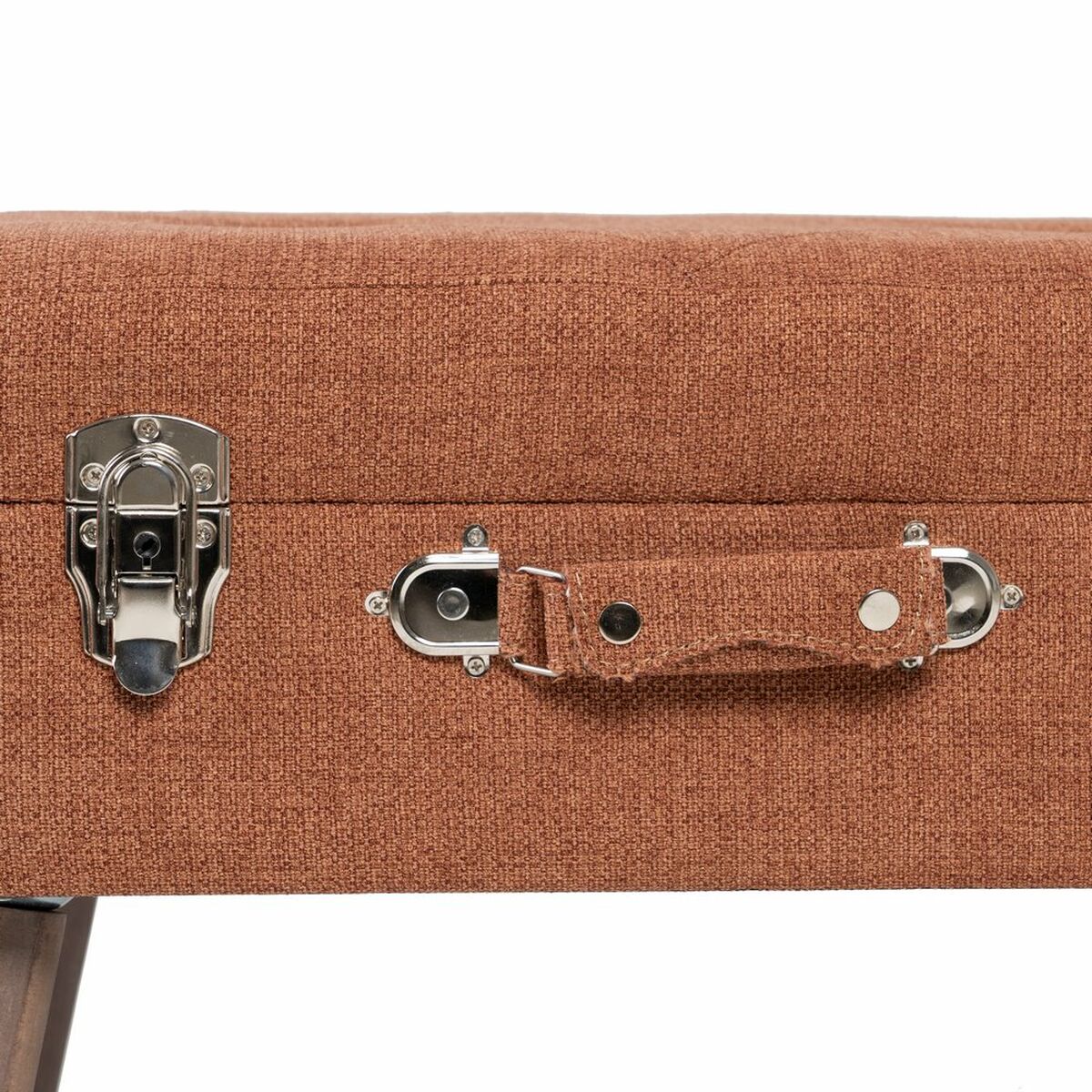 Сундук Синтетическая ткань Деревянный-3