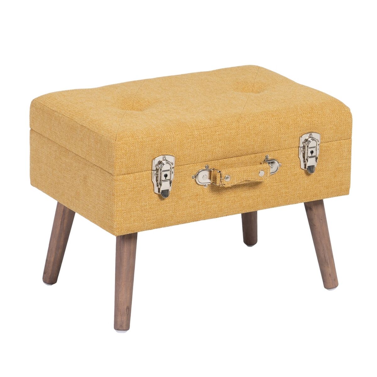 Сундук Синтетическая ткань Деревянный-8