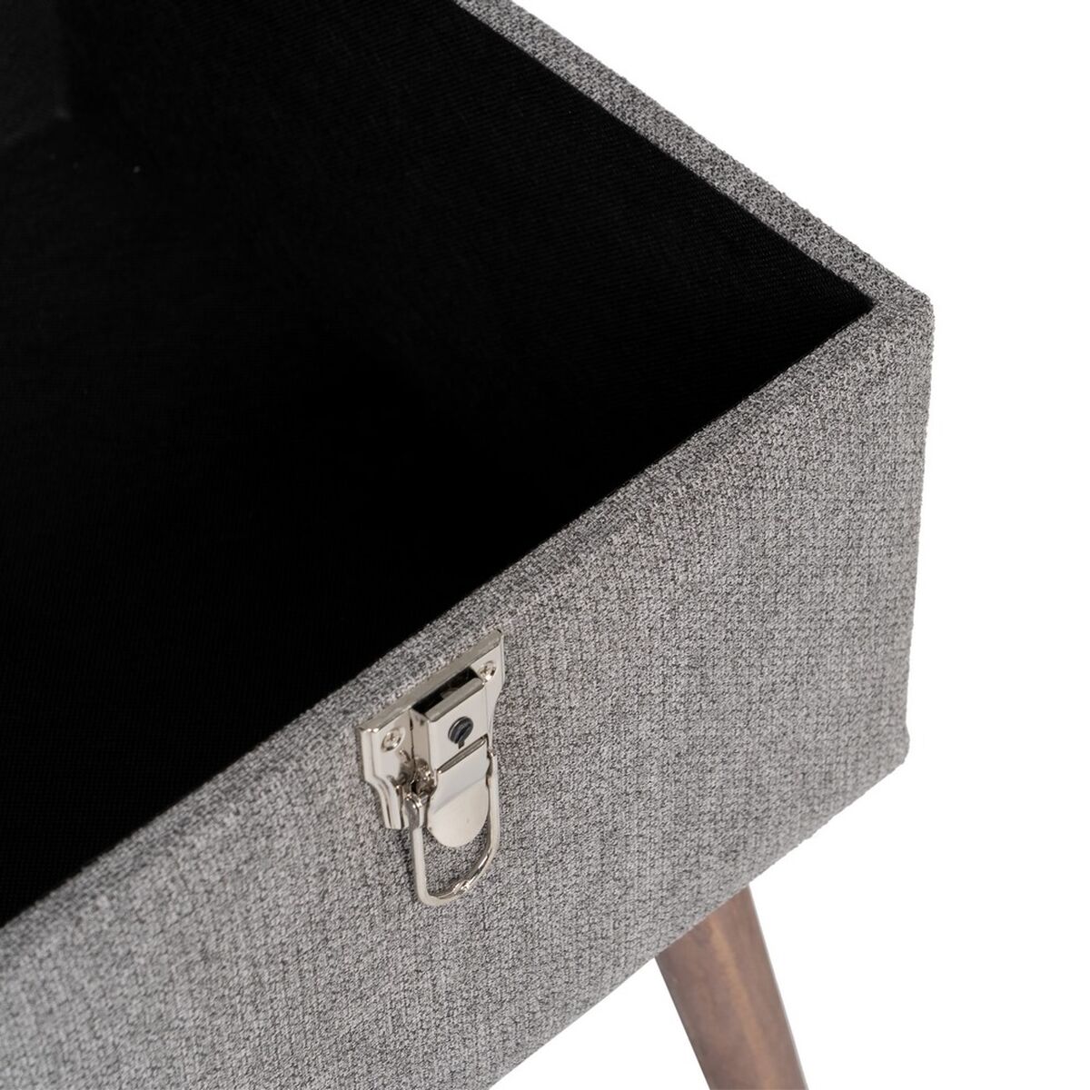 Сундук Синтетическая ткань Деревянный-5