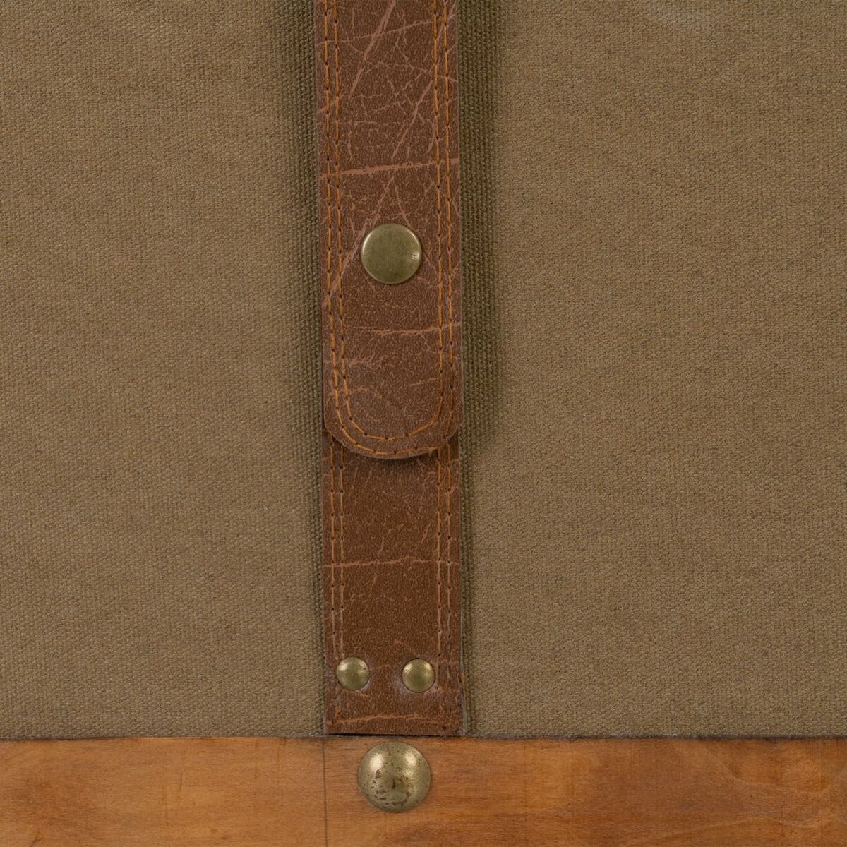 Набор сундуков 90 x 47 x 45 cm Синтетическая ткань Деревянный (3 Предметы)-4