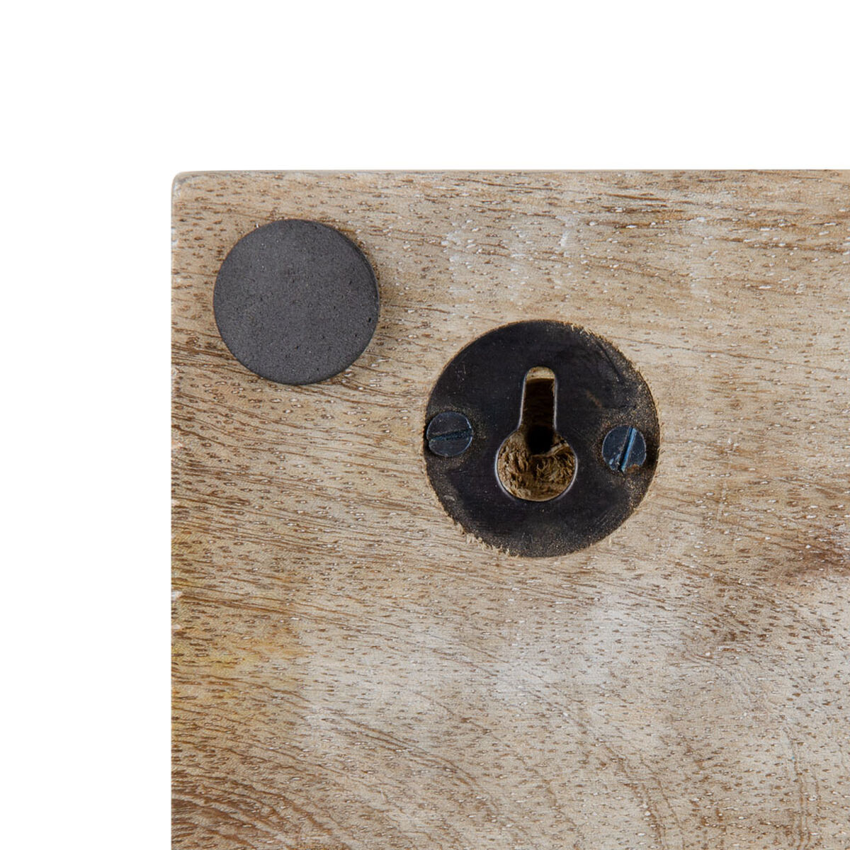 Настенная вешалка 61 x 7 x 16,5 cm Металл Деревянный-2