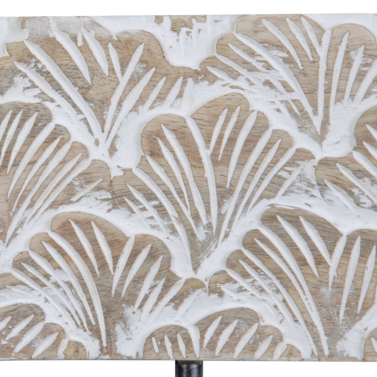 Настенная вешалка 50,5 x 7 x 14,5 cm Металл Деревянный-3