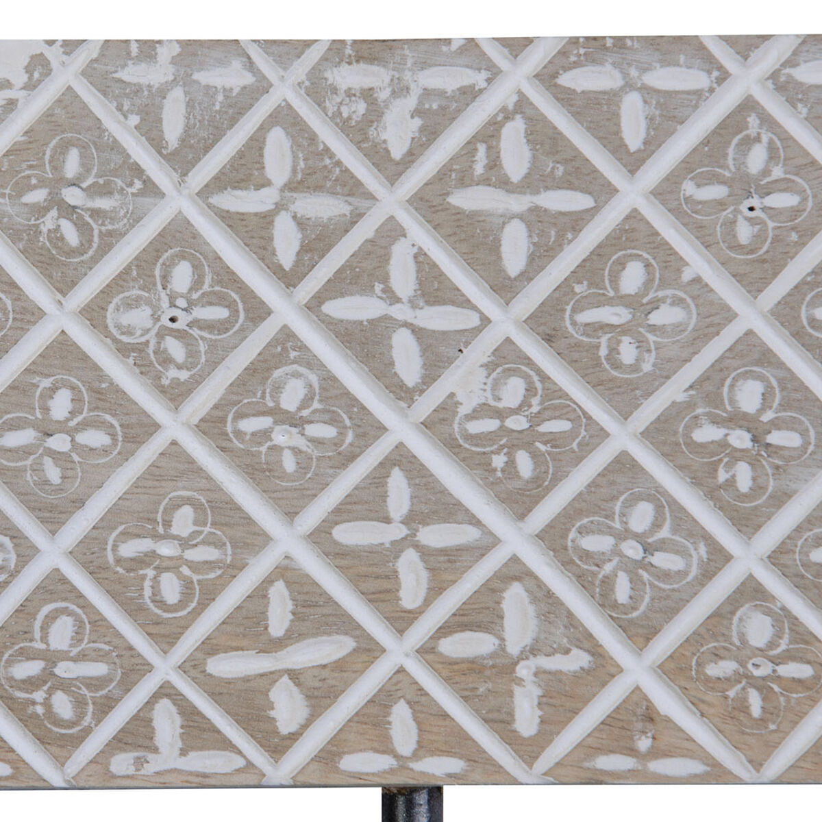 Настенная вешалка 45,5 x 7 x 15 cm Металл Деревянный-3