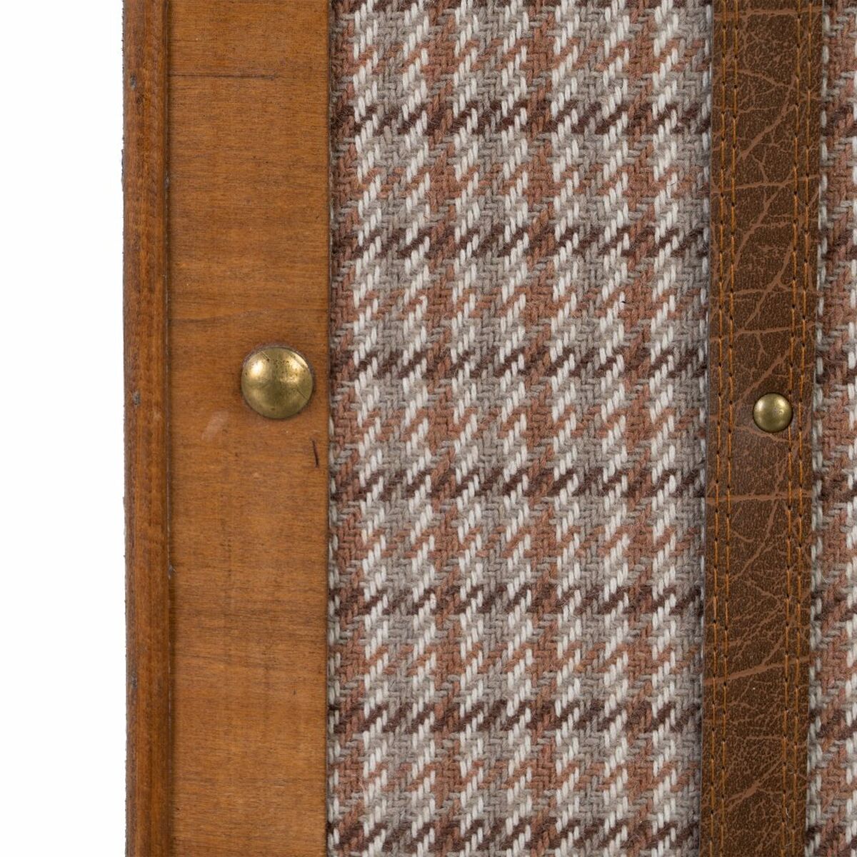 Набор сундуков 50 x 36 x 20 cm Синтетическая ткань Деревянный фотографии (2 Предметы)-6