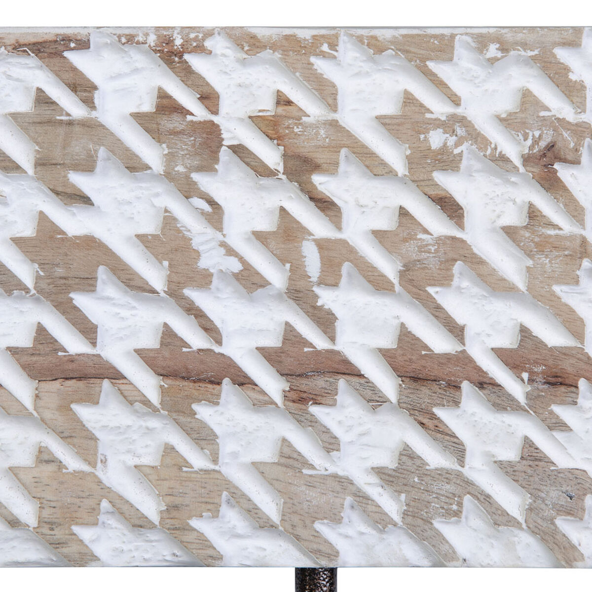 Настенная вешалка 46 x 7 x 16,5 cm Металл Деревянный-3