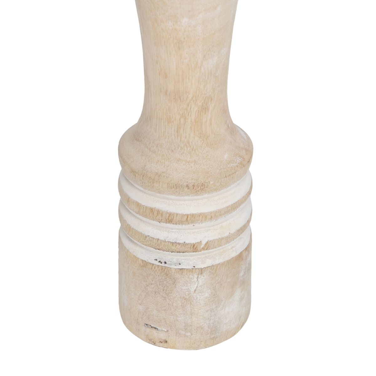 Банкетка 46 x 46 x 40 cm Деревянный Веревка Белый-2