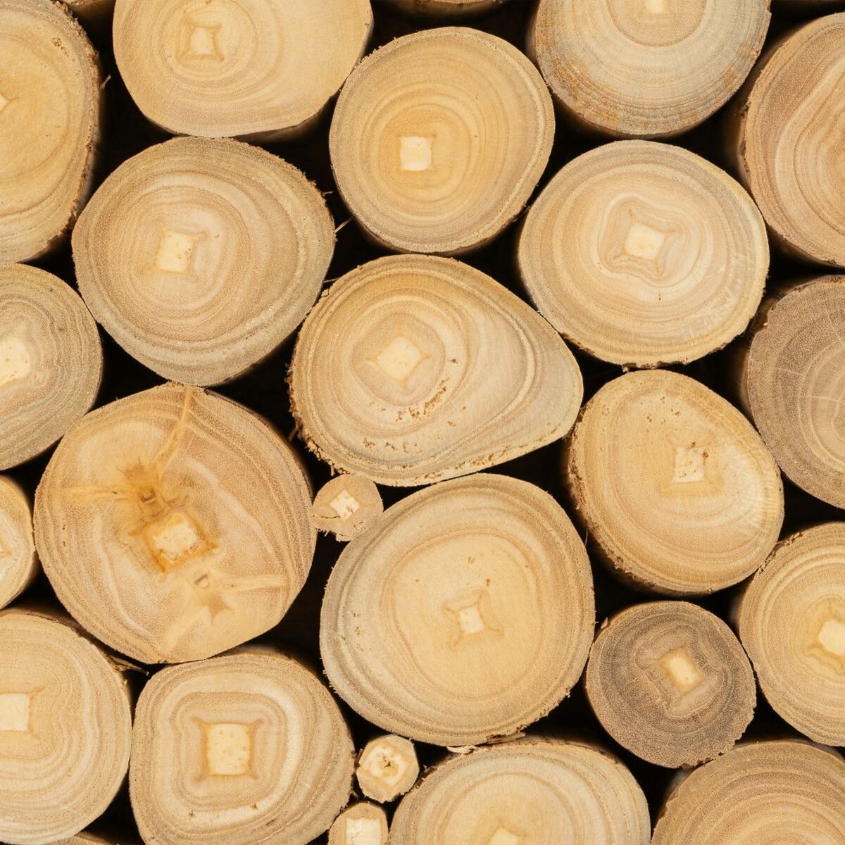 Кофейный столик AKAR древесина тика 70 x 70 x 40 cm-4