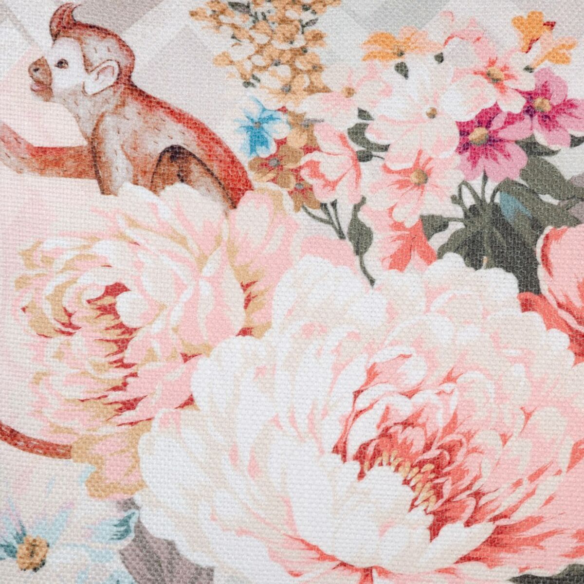 Almofada poliéster macaco 45 x 30 cm-5
