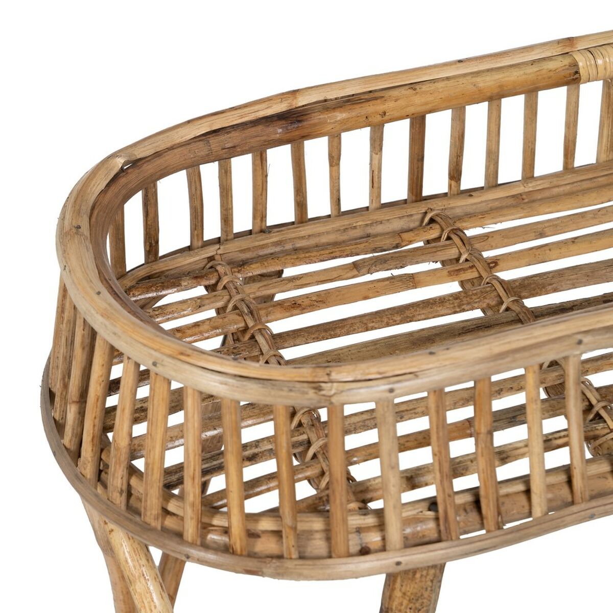 Мебель для прихожей 76,2 x 26 x 76,2 cm Натуральный Бамбук-3