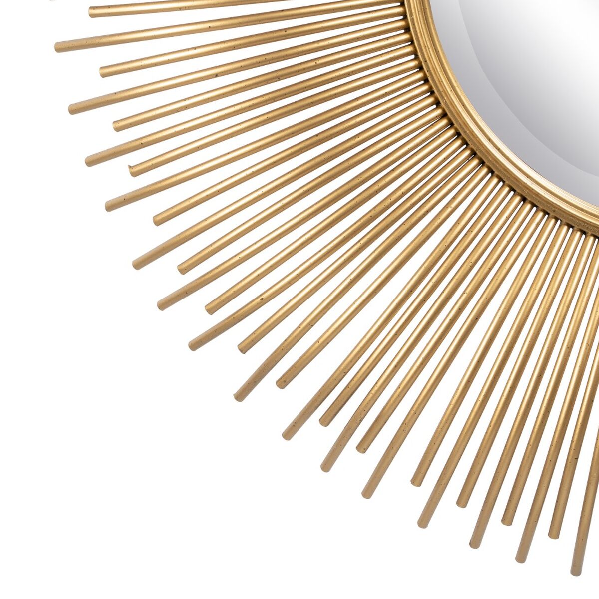 Настенное зеркало Позолоченный Металл 80 x 6 x 80 cm-3