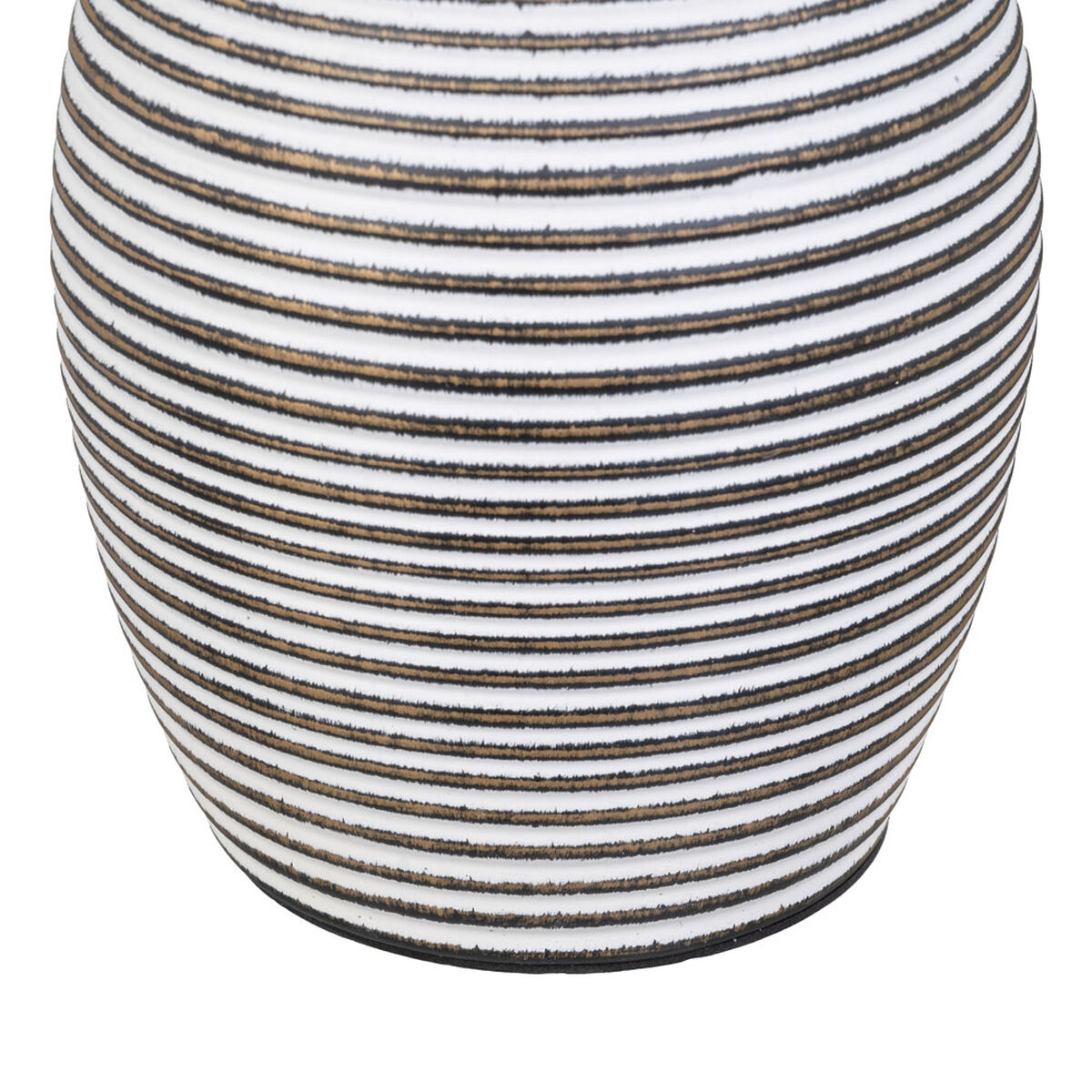 Настольная лампа 32 x 32 x 54 cm Керамика Натуральный Белый-4