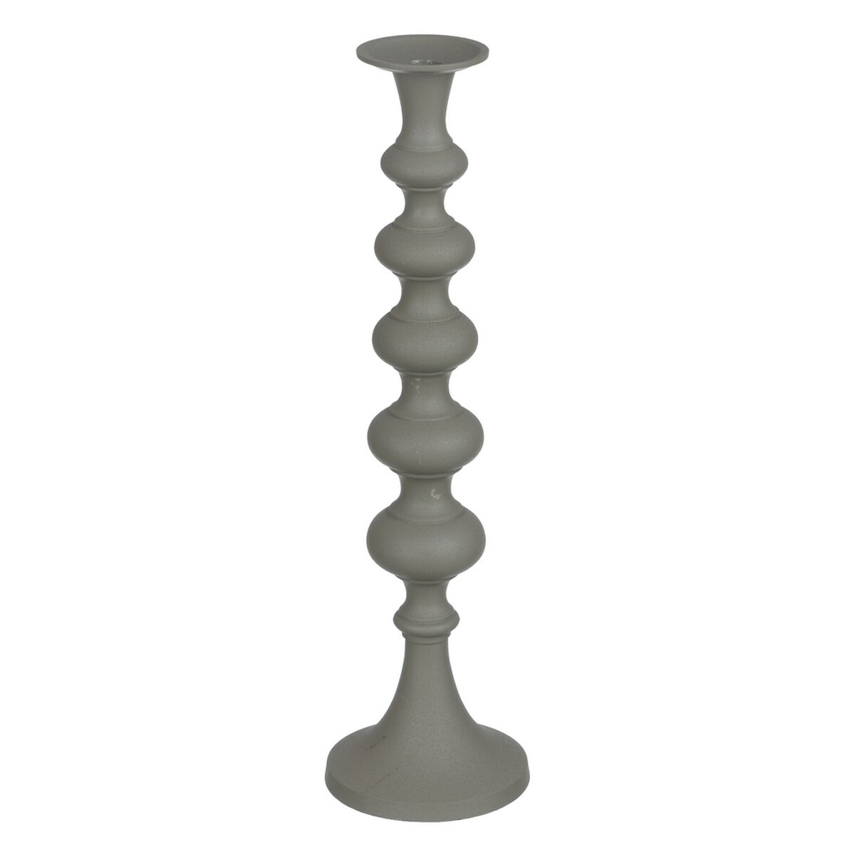 Candelabro 13 x 13 x 47 cm Alluminio Verde