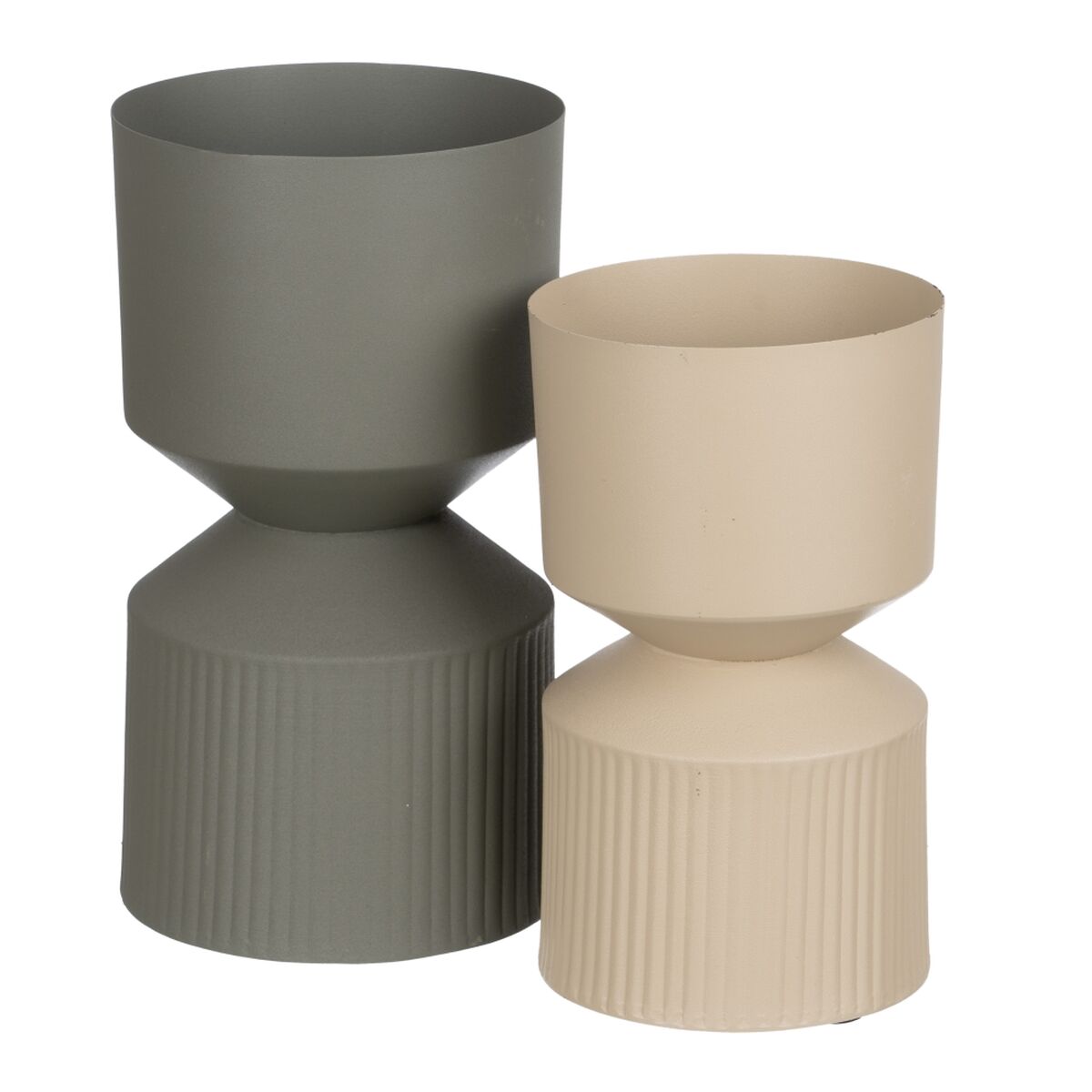 Кувшин 18 x 18 x 31 cm Кремовый Железо-8