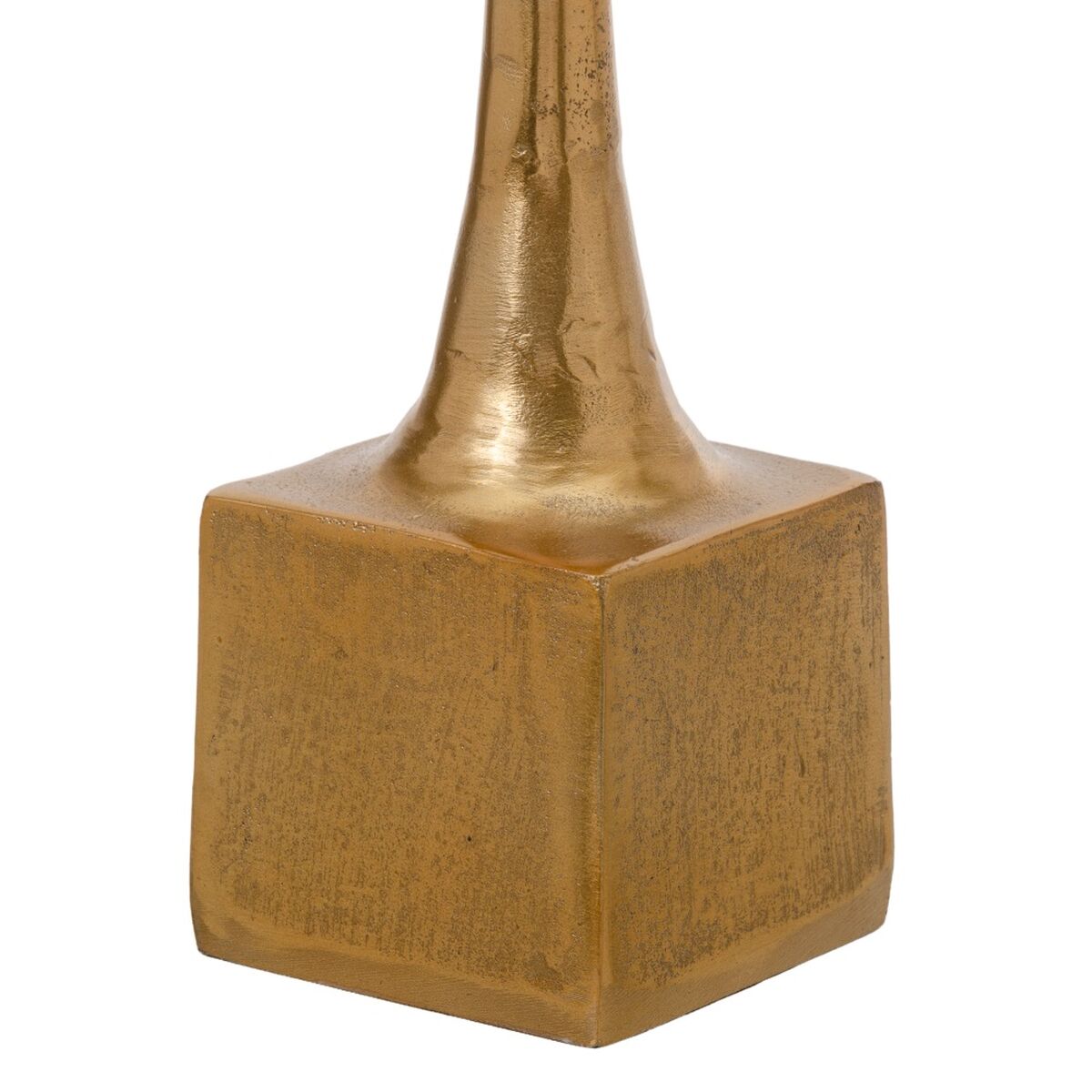 Подсвечник 12 x 12 x 48,5 cm Позолоченный Алюминий-5