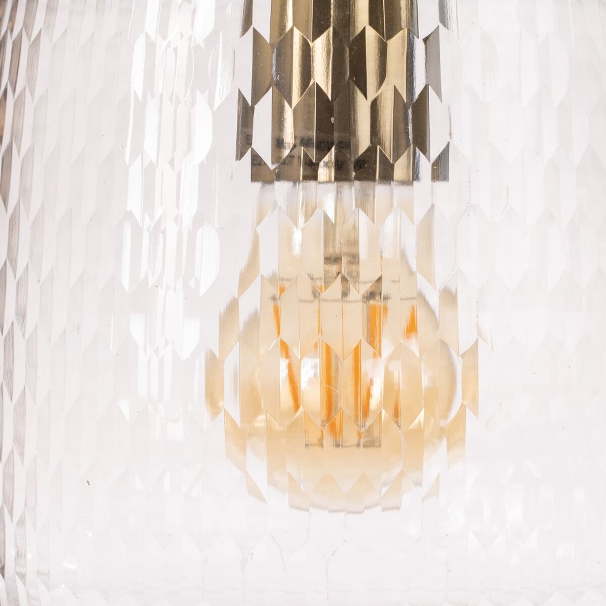 Потолочный светильник Стеклянный Металл 18 x 18 x 27 cm-5