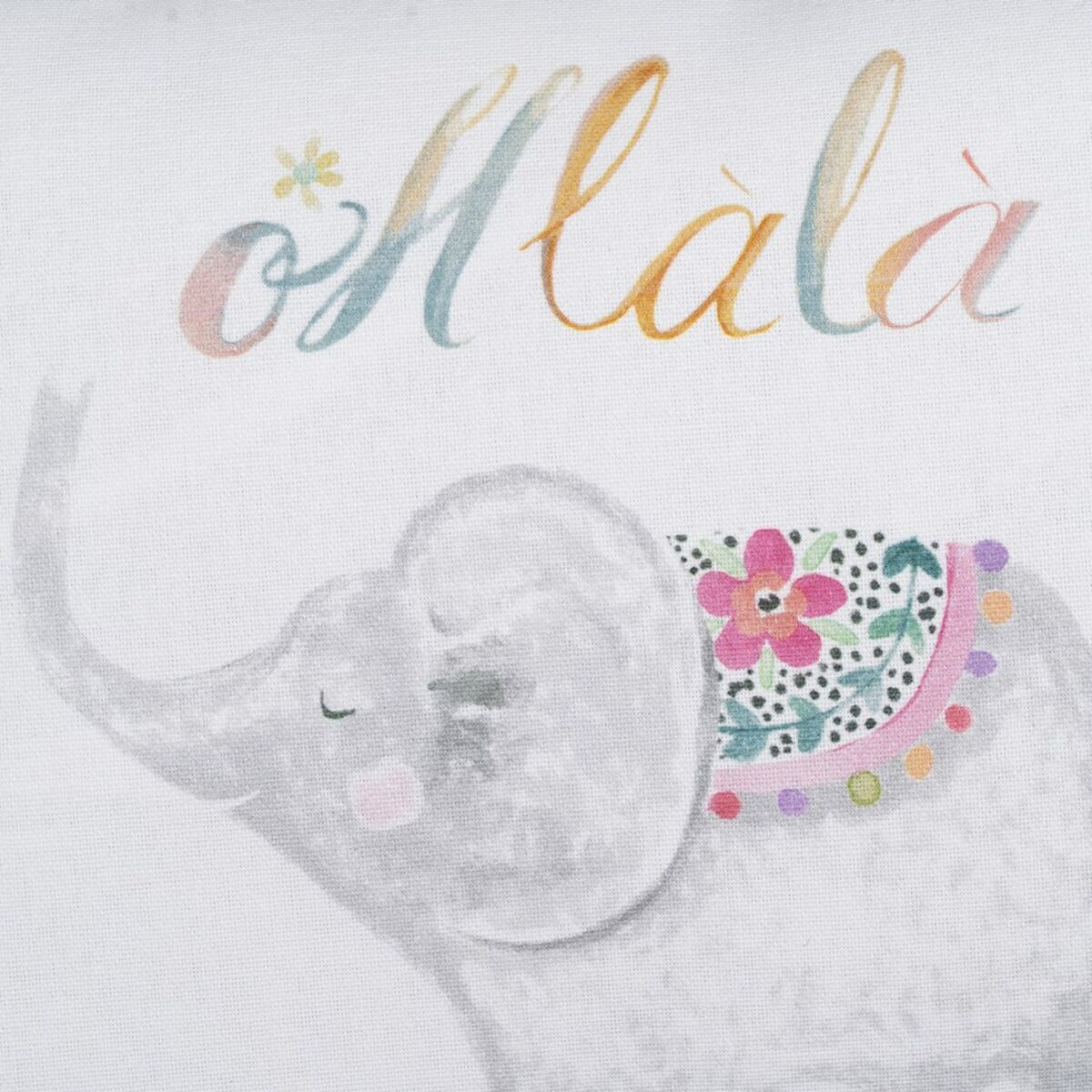 Pillow Baby Elephant 100% Cotton 45 x 30 cm-6