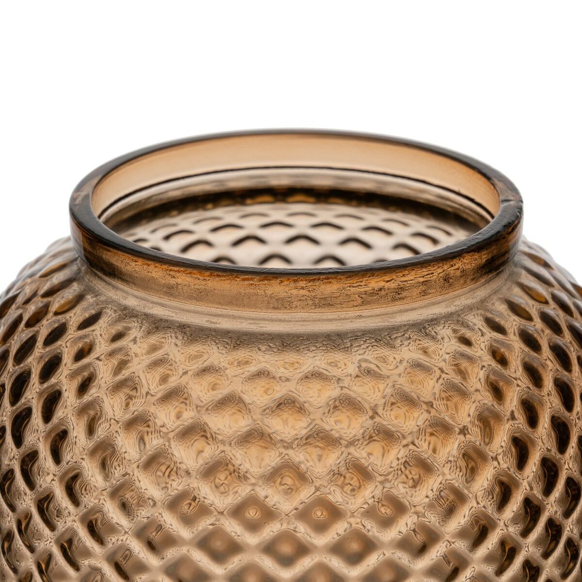 Кувшин переработанное стекло Карамель 19 x 19 x 19 cm-4