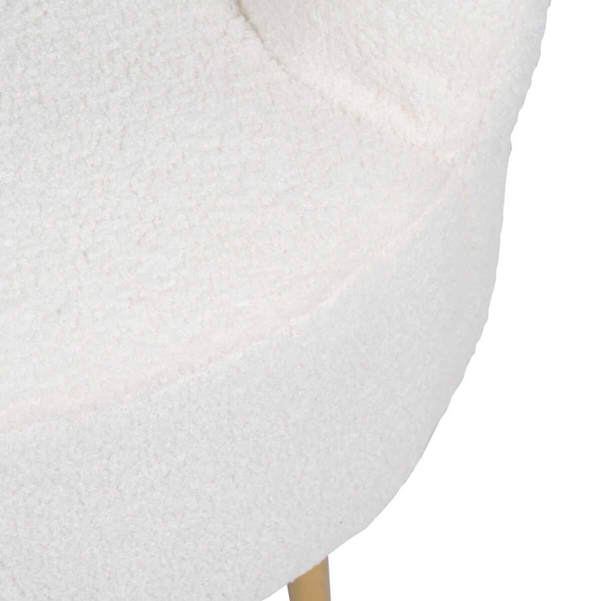 Кресло 75 x 70 x 74 cm Синтетическая ткань Металл Белый-5