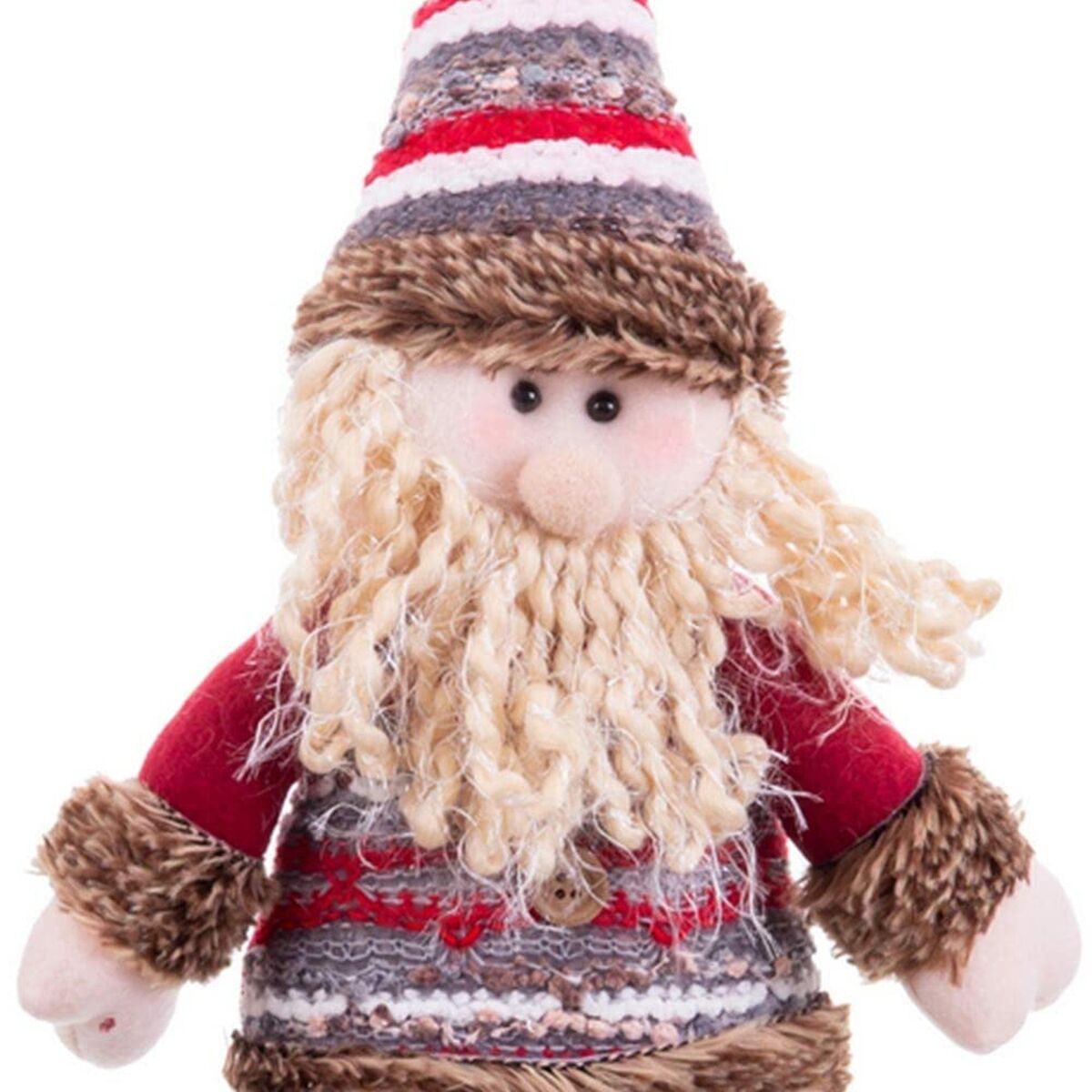 Новогоднее украшение Разноцветный Металл Ткань 25 cm-3