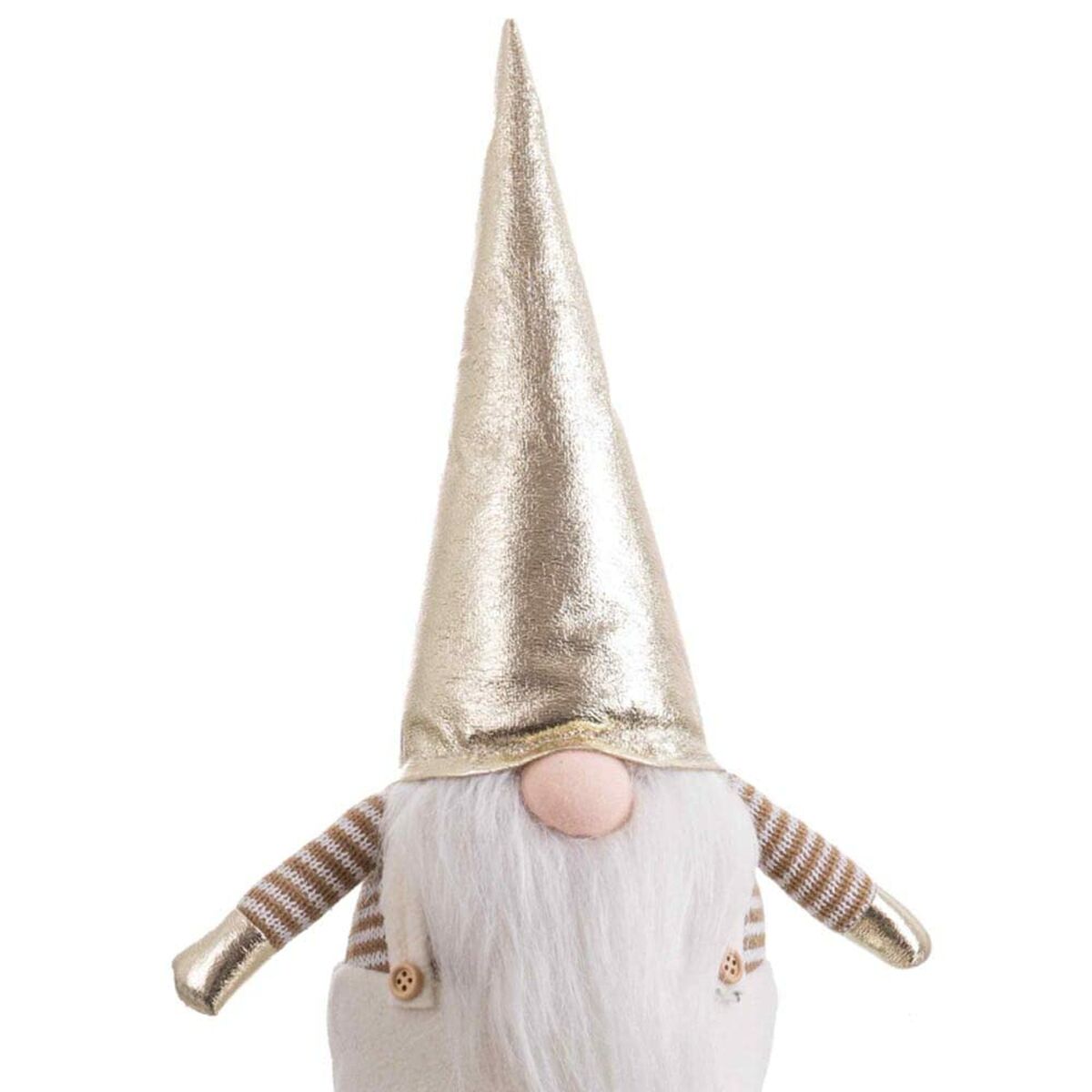 Новогоднее украшение Белый Позолоченный песок Ткань 19 x 16 x 35 cm-2