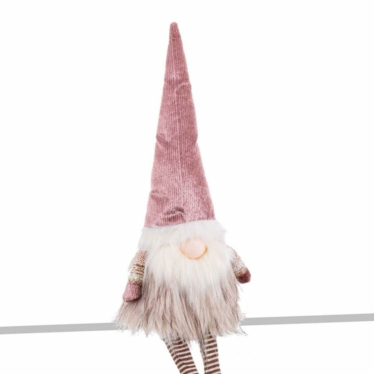 Новогоднее украшение Разноцветный Розовый песок Ткань 17 x 13 x 56 cm-3