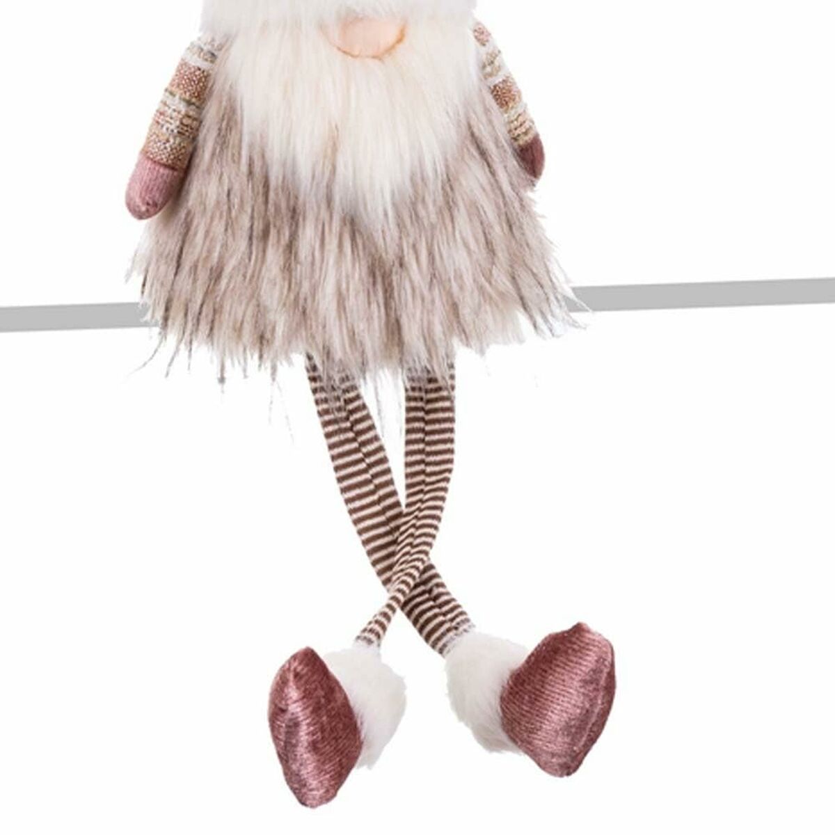 Новогоднее украшение Разноцветный Розовый песок Ткань 25 x 17 x 89 cm-2