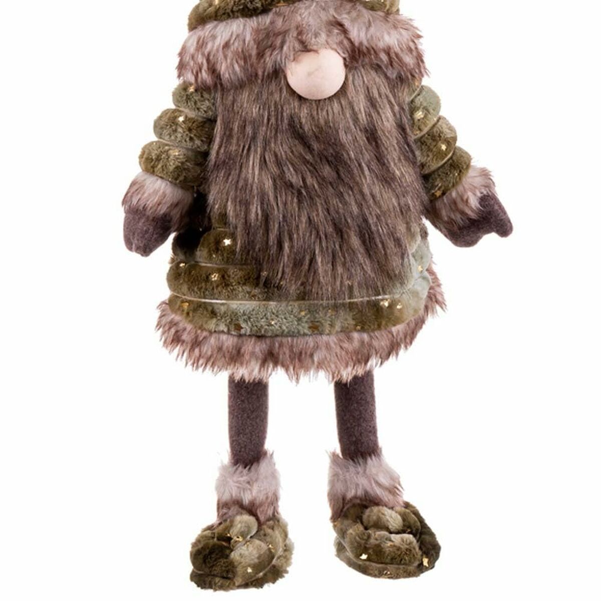 Новогоднее украшение Коричневый Зеленый Металл Ткань 25 x 17 x 55 cm-3