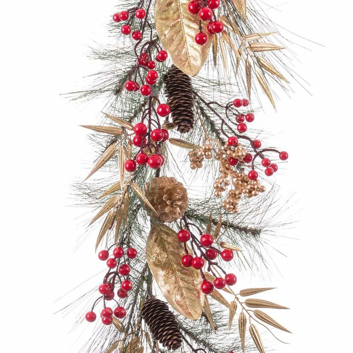 Новогодняя гирлянда Разноцветный Позолоченный Пластик Ананасы 180 cm-3